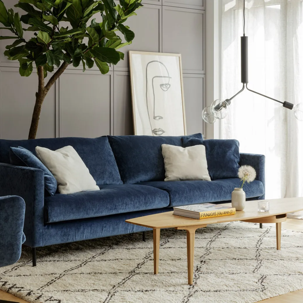 SOFFA IMPULSE LUX - 3-SITS - LÄDER